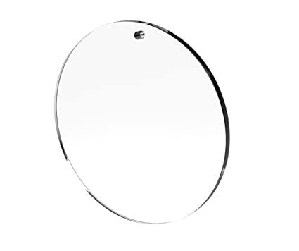 1/16 CUT ACRYLIC CIRCLES - With or without holes! Clear Acrylic Discs –  Floridian Signs & Plastics
